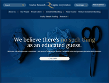 Tablet Screenshot of mackieresearch.com